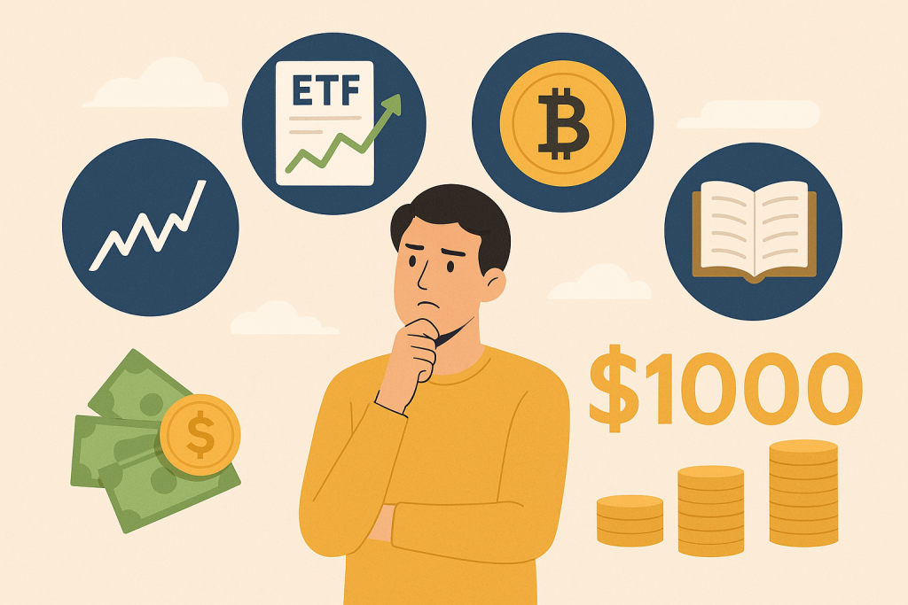 Куди інвестувати $1000 у 2025 році — варіанти для українців