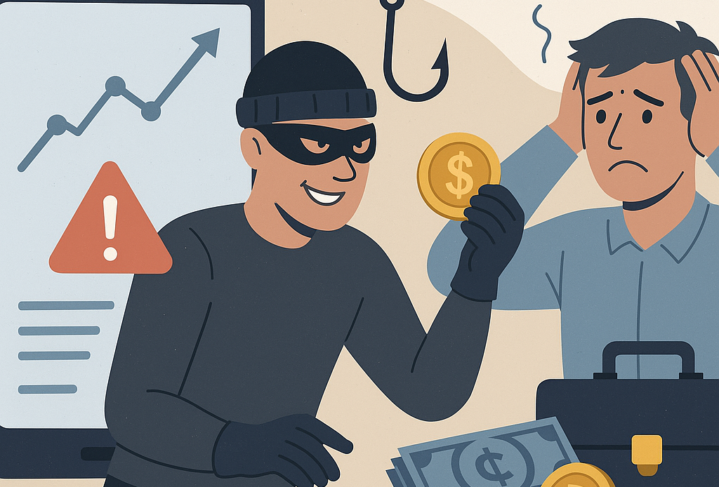 Інвестиційні шахраї та популярні схеми обману українців у 2025 році