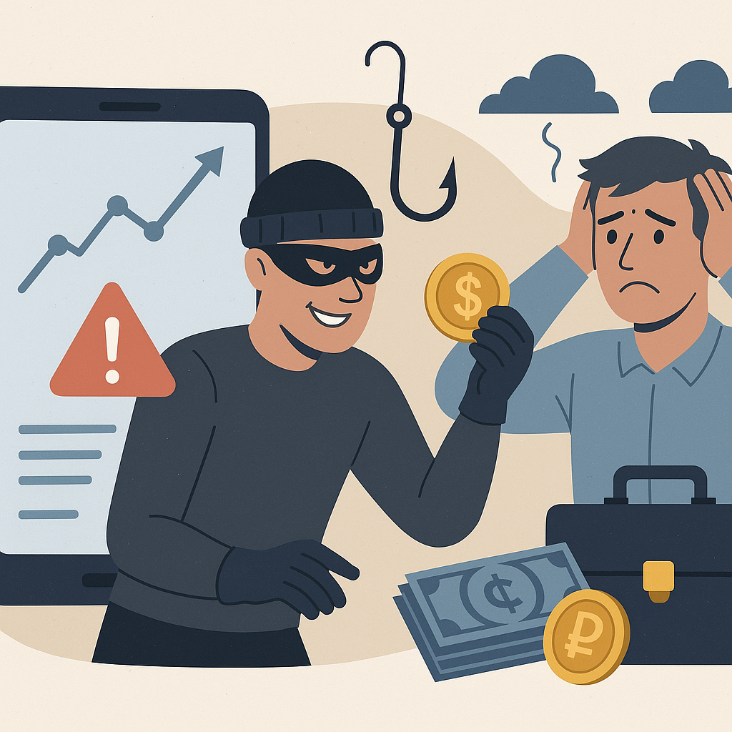 Інвестиційні шахраї та популярні схеми обману українців у 2025 році