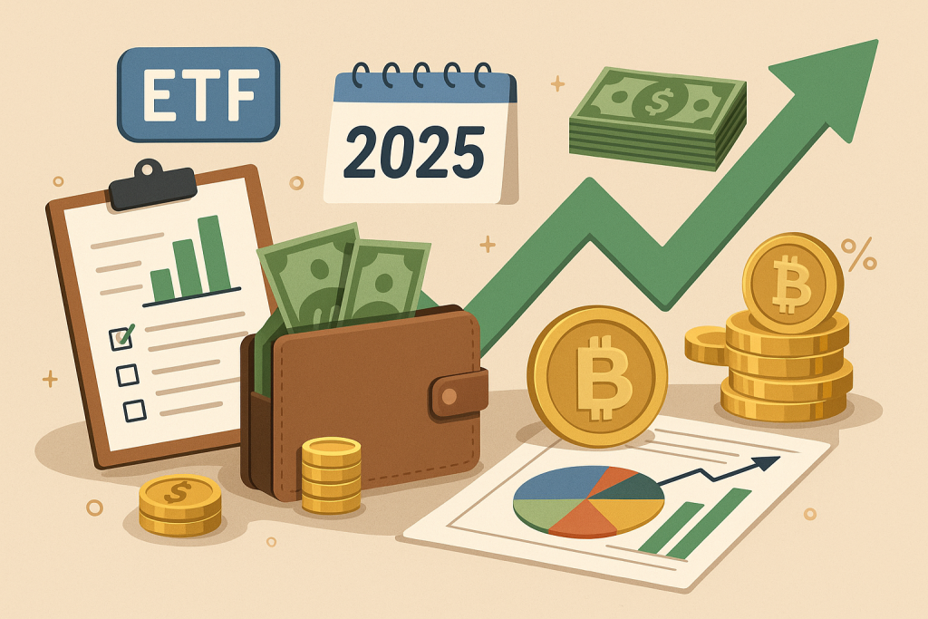 Інвестиційний портфель 2025 — акції, ETF, криптовалюта, диверсифікація